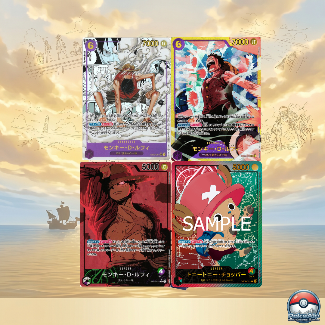 One Piece EB-02 Anime 25th Collection | Japanisches Display — 12 Booster