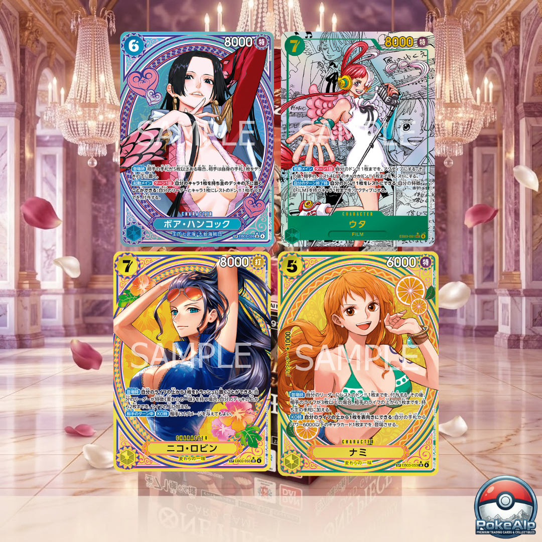 One Piece EB-03 Heroines Edition | Japanisches Display – 12 Booster