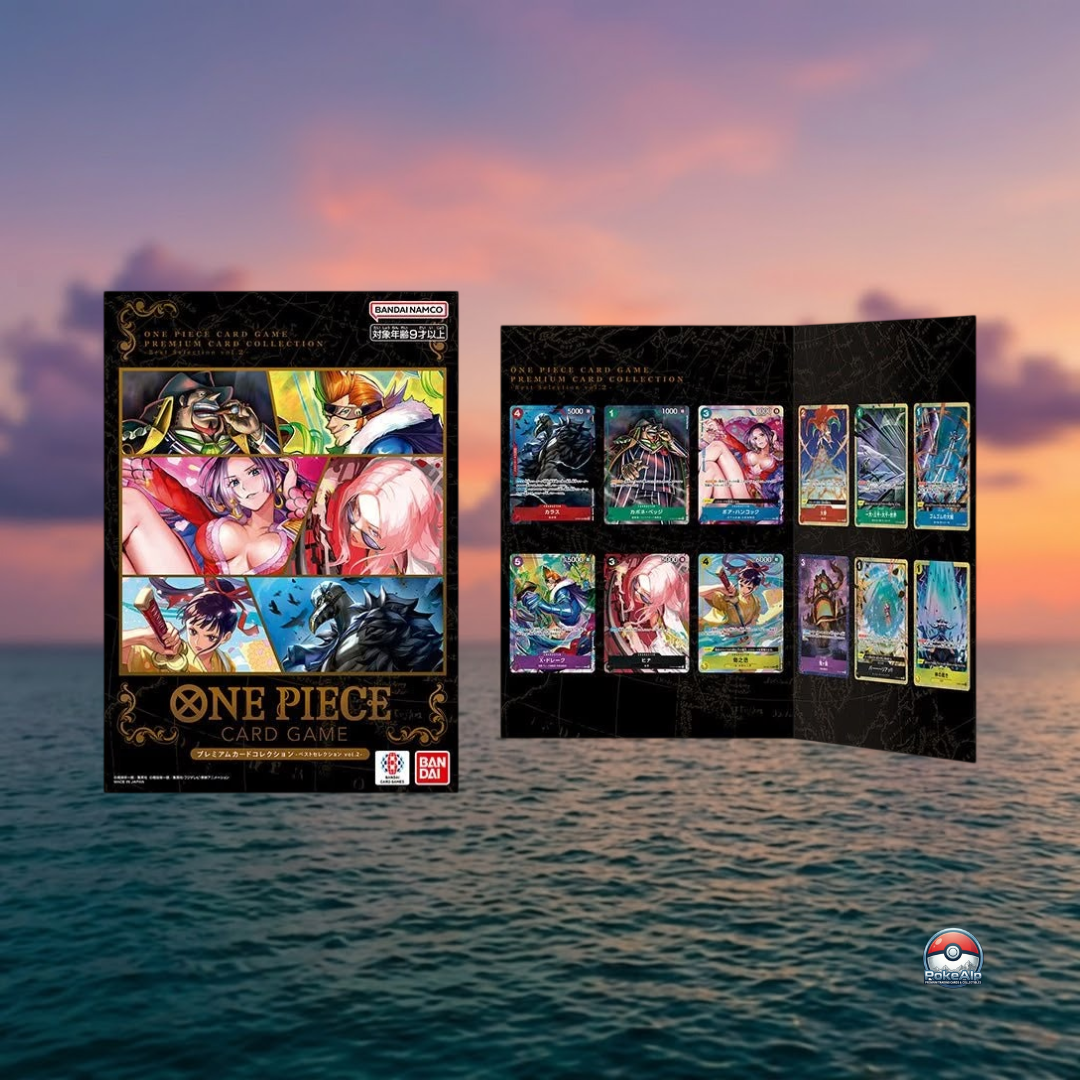 One Piece Card Game Premium Card Collection — Best Selection Vol.2 | 12 cartes Alt Art | Championnat 2024 | Édition japonaise