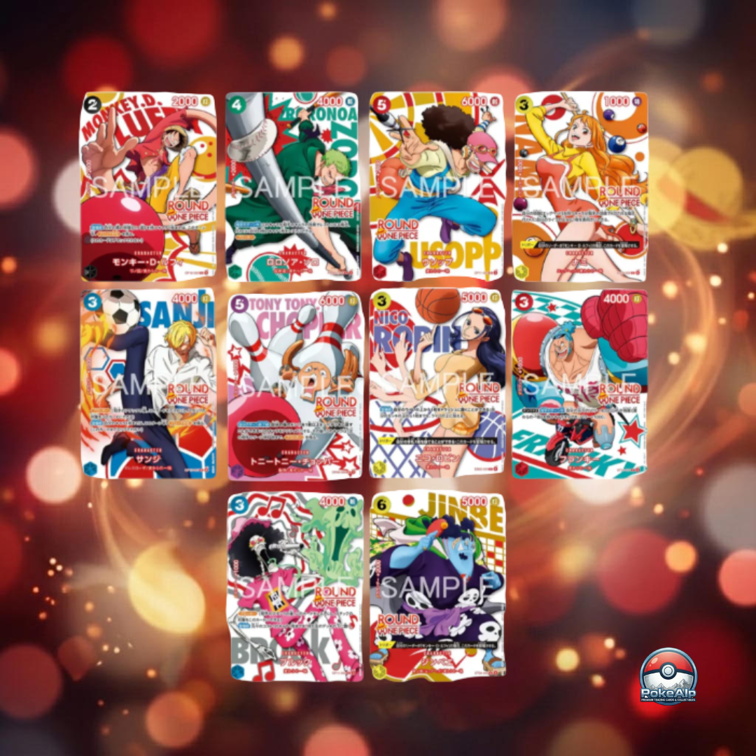 One Piece Card Game ROUND1 — Promotion Pack | 1 Carte Promo Aléatoire | Édition Japonaise