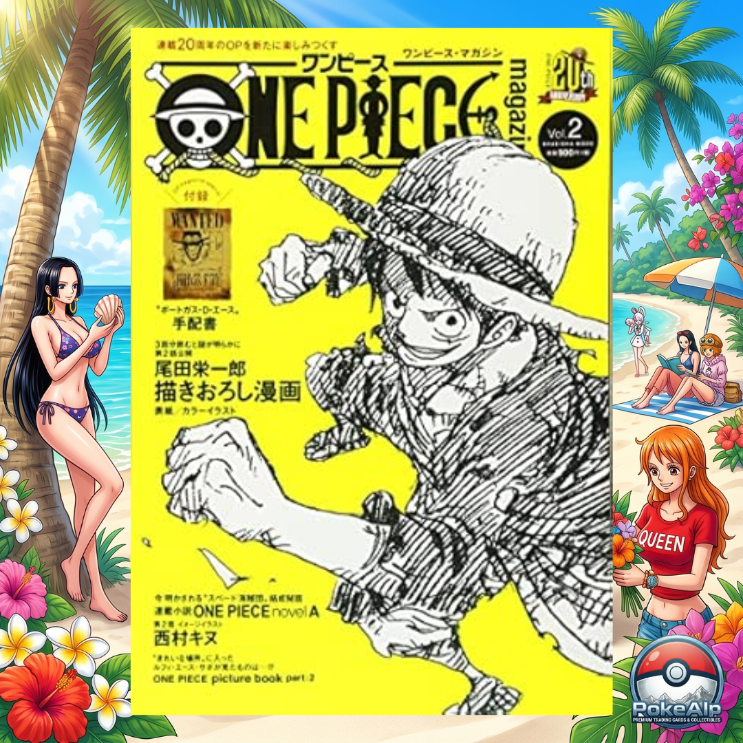 One Piece Carte Promo Monkey D. Luffy ST29-001 — ONE PIECE Magazine Vol.21 (Japonais)