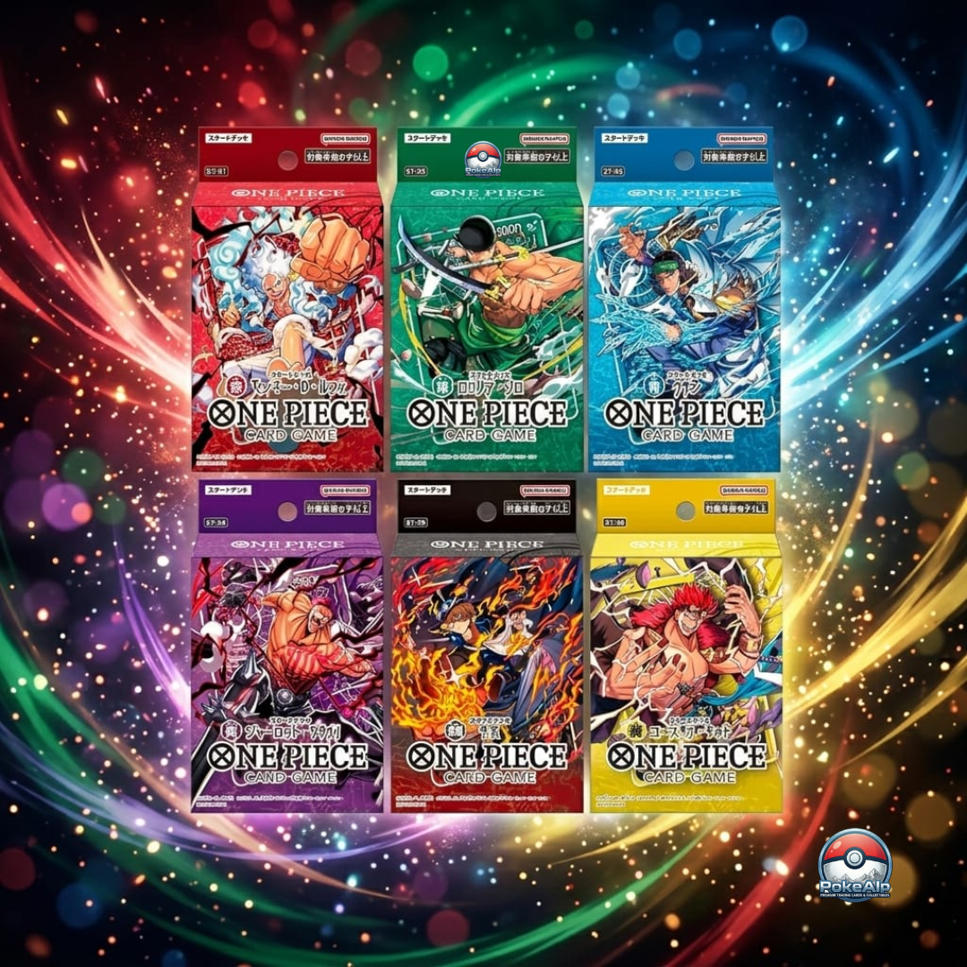 ONE PIECE Starter Deck - ST-31 à ST-36 - Édition japonaise