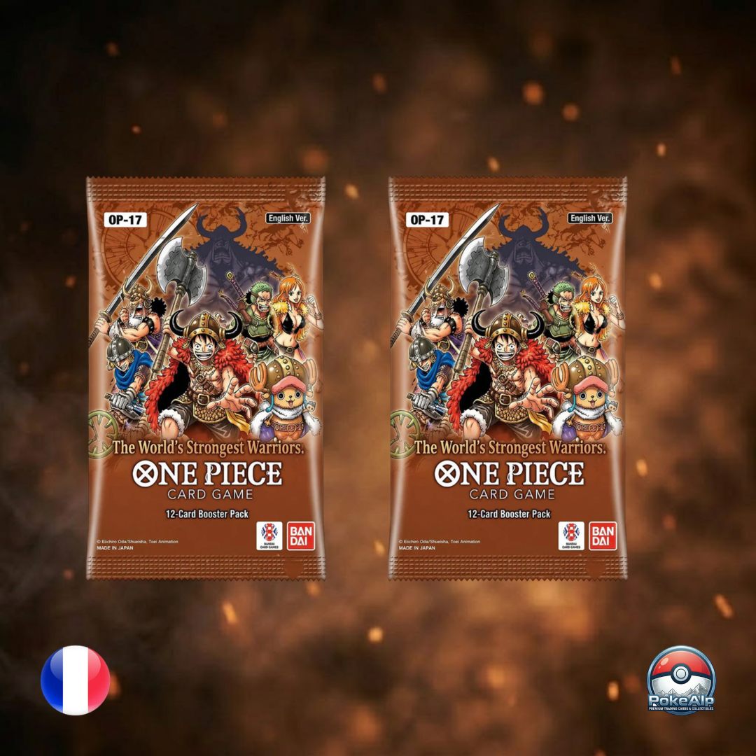 One Piece OP-17 Booster Double Pack en français