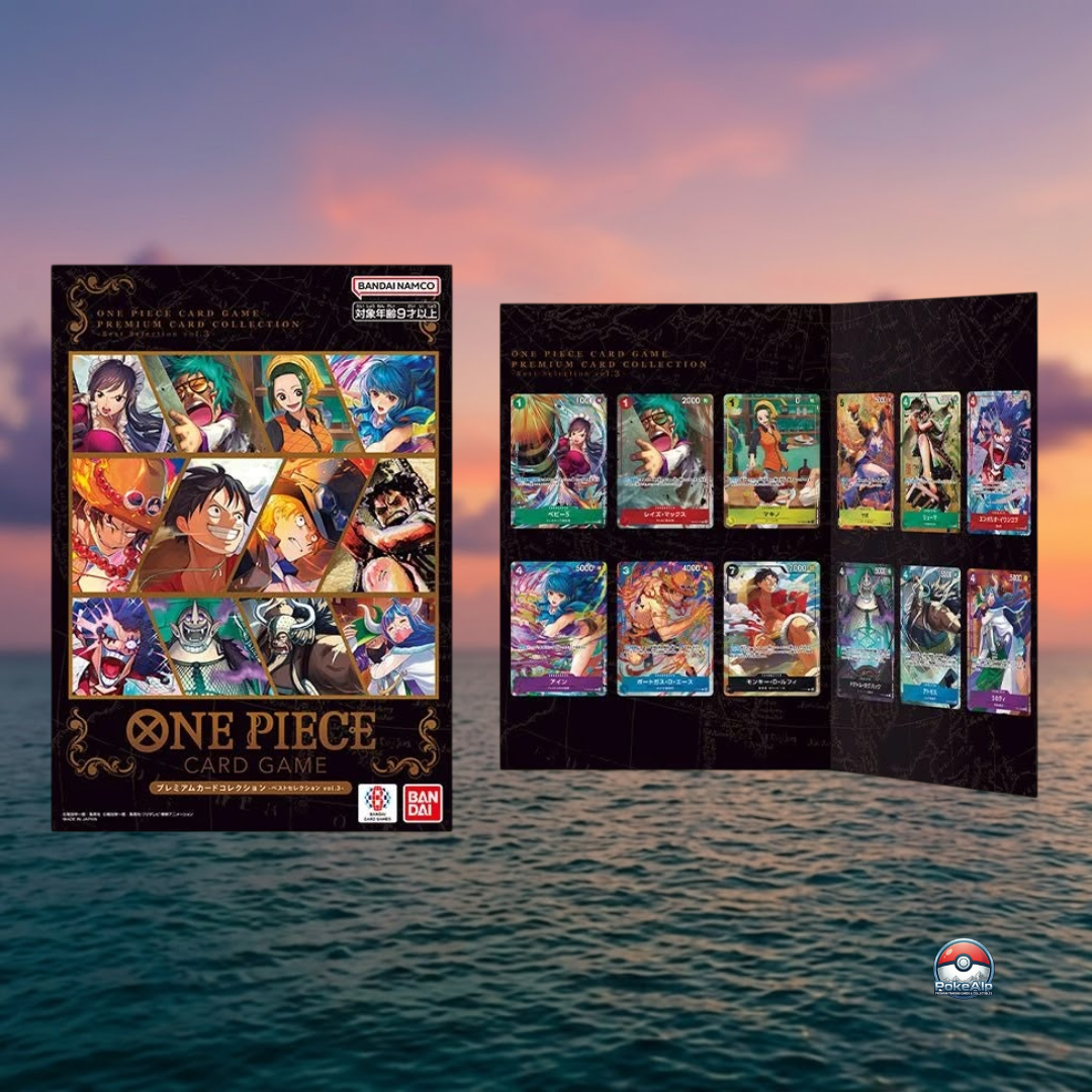 One Piece Card Game Premium Card Collection — Best Selection Vol.3 | 12 cartes Alt Art | Édition japonaise