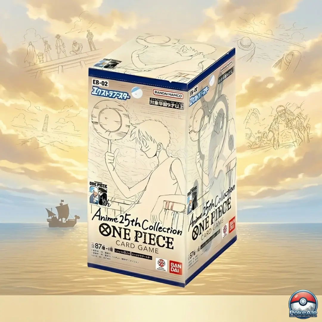 One Piece EB-02 Anime 25th Collection | Display Japonais — 12 Boosters Bandai