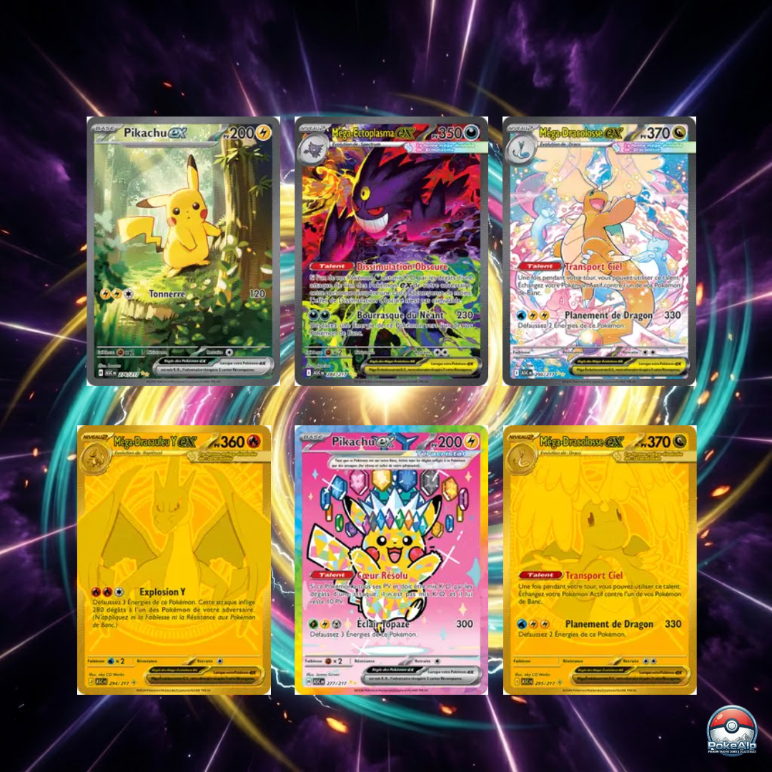 Pokémon – Mega Evolution – Héros Transcendants (ME2.5) – Booster Bundle | 6 Boosters Français