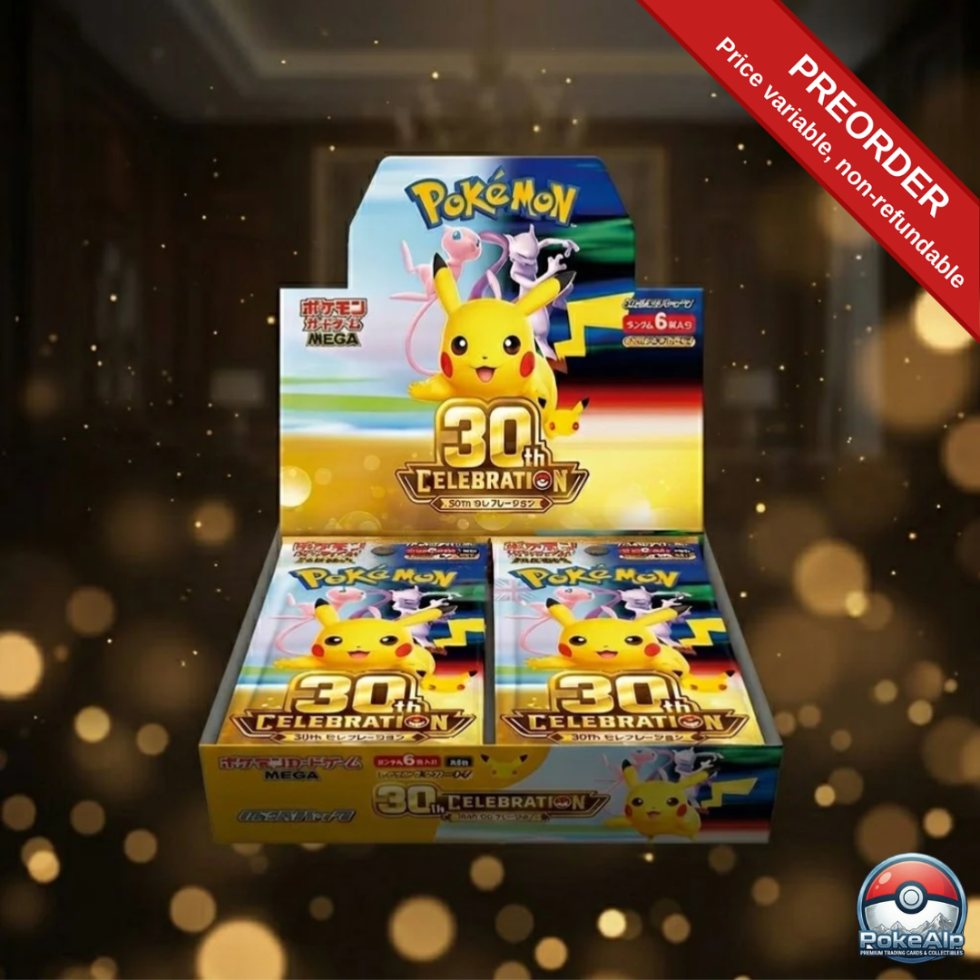 (Précommande) Pokémon 30th CELEBRATION (M6A) | Boîte Japonaise - 20 Boosters