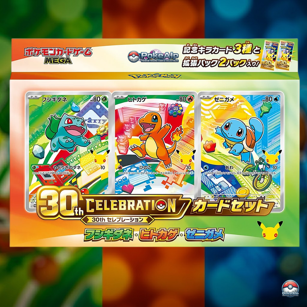 Pokémon  MEGA – 30th anniversary CELEBRATION | Édition japonaise