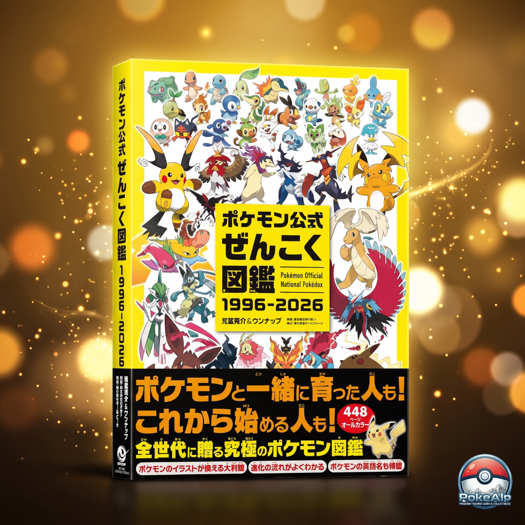 Pokédex National Officiel Pokémon 1996–2026 | Encyclopédie Japonaise | 30e Anniversaire
